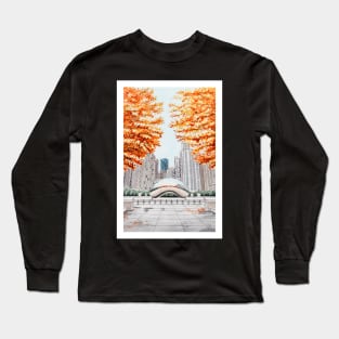 Cloud Gate, Chicago Long Sleeve T-Shirt